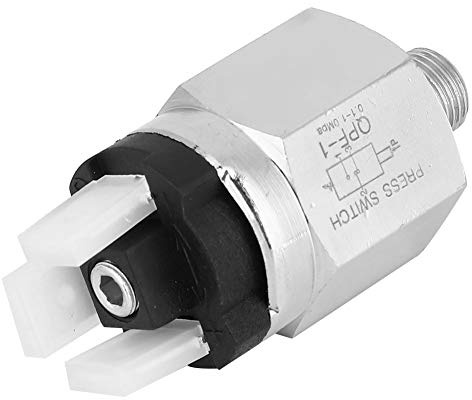 Interruptor de Presión Ajustable G1/8in NC/NO 0.1~1Mpa Interruptor AC 48VAC/DC Interruptor de Presión Ajustable