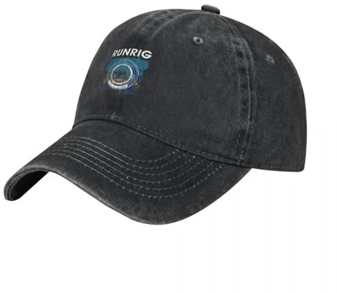 UOAZYIIF RUNRIG Band Baseball Kappe Rave Cosplay Thermo Visier Visier Baseball Männer Frauen