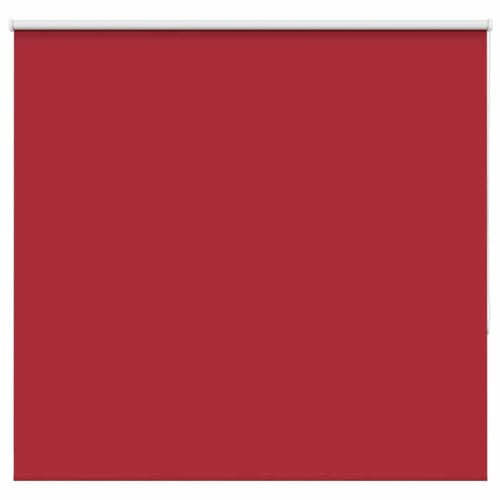 vidaXL Verdunkelungsrollo Rot 150x130cm Stoffbreite 146,6cm Polyester, Rollo, Klemmfix, Thermorollo, Verdunklungsrollo, Klemmrollo, Fensterrollo