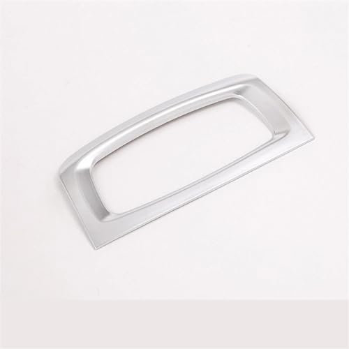 VTAIEX Auto-Innenausstattung Für BMW X5 F15 2014-2018 2017 2016 2015 Für X6 F16 2015-2018 2016 2017 Auto Scheinwerfer Lampe Schalter Dekoration Rahmen Trim Aufkleber(Silver)