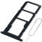 ExtKry Porta SIM per Huawei P Smart 2021 Slot SIM qualità Originale Vassoio SIM con Pin della Scheda (Nero)
