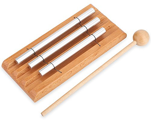 3 Tone Musical Instruments, Wooden Xylophone for Toddlers with Mallet Musical Education Preschool Education Early Learning