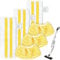 6 Pack Steam Cleaner Pads Compatible with Karcher EasyFix SC1,SC2,SC3,SC4,SC5 Steam Cleaner, Washable Steam Mop Accessories, Reusable 3 Pack Steam Mop Pads+ 3 Pack Handheld Nozzle Pads