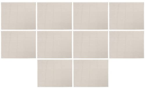 OSALADI 10 Feuilles Toile à Peindre Diy Coton et Lin Toile pour Peinture à Huile de Peinture pour Artistes