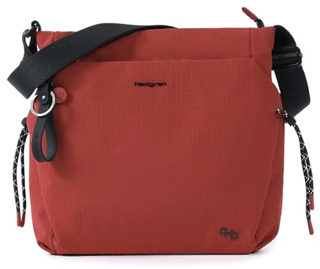 Hedgren Umhängetasche Makoto Crossover Square Bag Dahlia Red dunkelrot