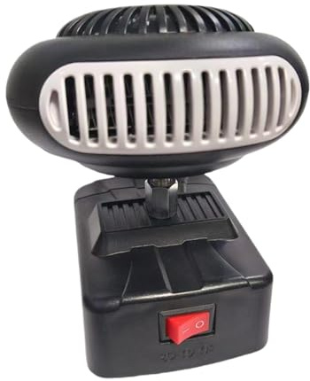 Bomefoi Chauffage Voiture,Chauffages À Batterie | Chauffage d'Appoint Silencieux Petit pour Intérieur - pour Tricycles Camion Auto Véhicule Automobile Moto Berline Pick-up SUV Chariot Bureau Intérieur