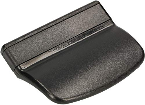 KOTARBAU Praktisch aus Kunststoff Sicher Raucher Terrassen Türoptik Griff Schließen Griffmuschel (Schwarz) Balkontürgriff