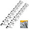 Spares2go 3/8 Drive Head Crows Foot Metric Wrench Set (16 Piece - 10mm 11mm 13mm 14mm 15mm 17mm 19mm 22mm)