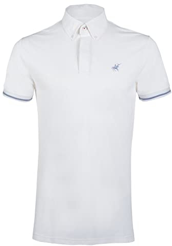 HKM San Lorenzo Turniershirt, Weiß, XXXL Größe