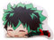 My Hero Academia Plüschkissen Midoriya Izuku/Todoroki-Shoto/Bakugou Katsuki/Midoriya Izuku Weiches Kissen für Bettwäsche und Sofa(MHA Pillow)