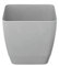 Whitefurze Indoor Square Plant Pot 16cm Grey