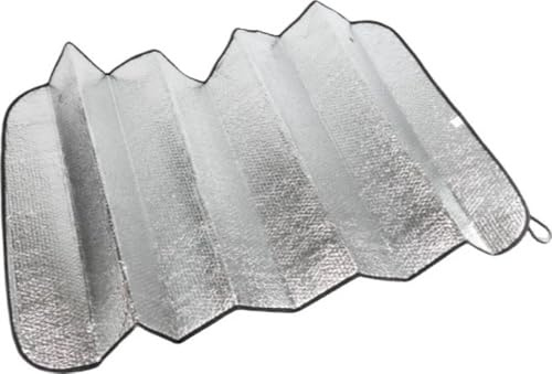 Start 150 X 80 cm Großer, Hitzeflektierender Auto-Sonnenschutz Für Minivan — Fortschrittlicher Wärmeschutz, Reduziert Hitze Und UV-Strahlen, Einfach Anzubringen, Ideal Für Große Windschutzscheiben