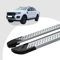 Trittbretter passend für Ford Ranger ab 2015 (Model: VISO, Farbe: Silber) mit ABE