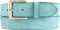 BELTINGER Premium Weicher Vollrindledergürtel, 40 mm breit, Used Look, Jeans & Hosen, Vintage Stil, Made in Italy, Casual und Office | Türkis 110cm