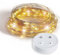 GuirLED - Mini-LED-Lichterkette USB – kabellose Fernbedienung – 2-Stunden-Timer – 4 Intensitäten – 2 A USB-Netzteil im Lieferumfang enthalten – 200 LEDs 20 Meter – Silberfaden