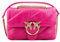 Pinko, LOVE MINI PUFF CL SHEEP NAPPA Donna, N17Q_PINK ANTIQUE GOLD, One size