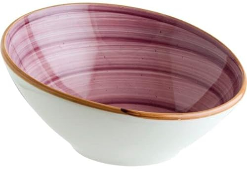 Bonna »Aura« Schale schräg, black berry, ø: 180 mm, 6 Stück