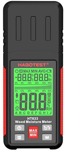 Habotest Holzfeuchtemessgerät HT633