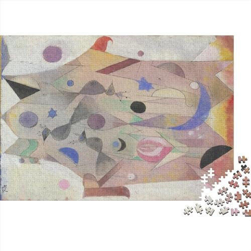 Paul Klee 1000 Teile Erwachsenen Lustige Puzzles Mit Energie - Das Puzzle Gleichzeitig Für Einsteiger Und Puzzle Profis Mutige Puzzler Puzzeln