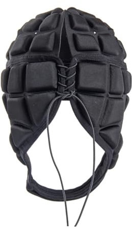 Happyyami Verstellbarer Torwarthelm Leichter Schutzhelm Für Fußball Rugby Hockey Skateboard Komfortable Antikollisionskappe Für Erwachsene Und Jugendliche Hochwertige Polsterung Und