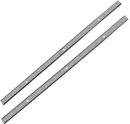 easyhaha 2pcs 13 332mm HSS Planer Blade for dh 330 Woodworking Tool 332x12x1.5mm