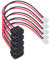 CY 5 unids/set DIY OEM tipo C enchufe hembra a conector de 2 pines paso de Cable = 2,0mm montaje de pestillo tipo DC 5V de potencia