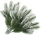 TheStriven 36 Pièces Branches de Sapin pour Guirlande Branches de Pin Artificiel Plantes Vertes Branches Sapin Artificielles Faux Branches de Pin Artificielles pour Décoration de Noël (Blanc)