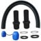 Water Butt Connecting Kit 0.5M Water Butt Connector Pipe Link Kit for Downpipe for Joining Rain Barrels Tanks Fittings 3Pcs, Accessories