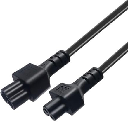IEC320 Bis C5 Adapter Kabel 2.5a 250 V Männlich Weibliche Stromversorger Kabel Für PC