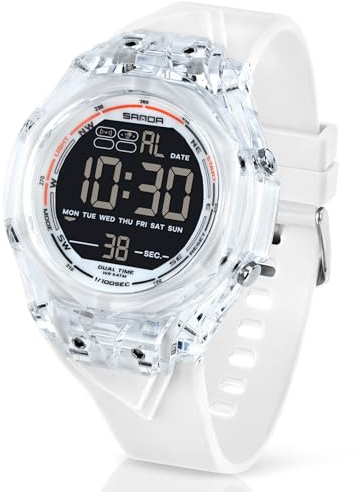 TICKEEN Orologio da Uomo Orologio Digitale Sportivo Orologi Militari Impermeabili con Allarme/Conto Alla Rovescia/Cronometro/Luce/Segnale Orario/Orologio da Polso Militare Multifunzionale