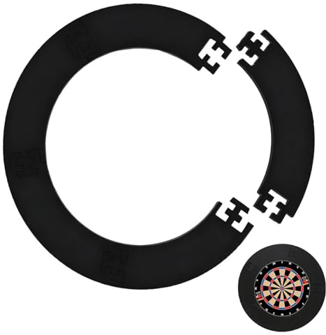 TENGWA Dart Surround 5st Dart Catchring R7 Darttavla Skyddsring för 45 cm Väggskydd Darttavla för Källare Hemma Klassrum Herrrum Hemma Samt Garage Vägg & Pilskydd