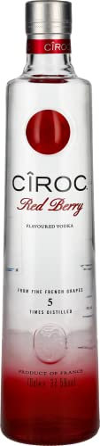 Cîroc Red Berry Vodka aux arômes naturels de Fruits rouges 70 cl