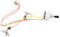 Bnineteenteam Gitarren-Kabelbaum-Kit, Gitarrenkabelbaum 3-Wege-Push-Pull-Schalter-Kabelbaumsatz für Dual-Humbucker Gitarre Kabelbaum Les Paul Musikinstrumentenzubehör
