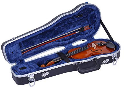 Crossrock 3/4 Violin Case-Backpack Style in Black (CRA800SVTBK)