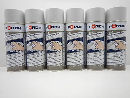 FORCH GRUNDIERUNG HELLGRAU GRUNDIERFILLER Filler FÜLLER L238 Spray 400ML (6)