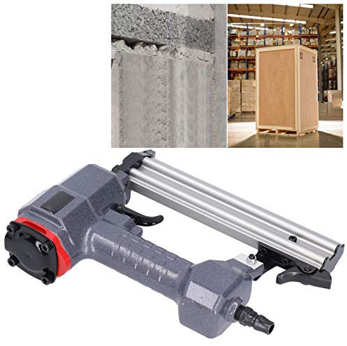 Clavadora neumática, pistola de grapas de clavos F, clavadora de aire, multifuncional, 0,4-0,5 Mpa, ergonómica para tapicería, mejoras para el hogar, carpintería, carpintería