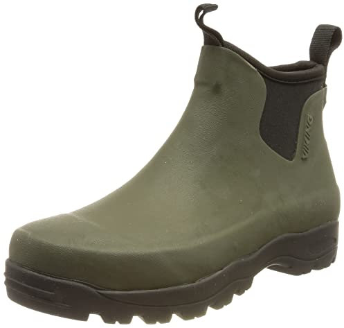 Viking Damen Ho?v?i?n? Ne?o? Lo?w? Rain Boot, Hunting Green Black, 39 EU