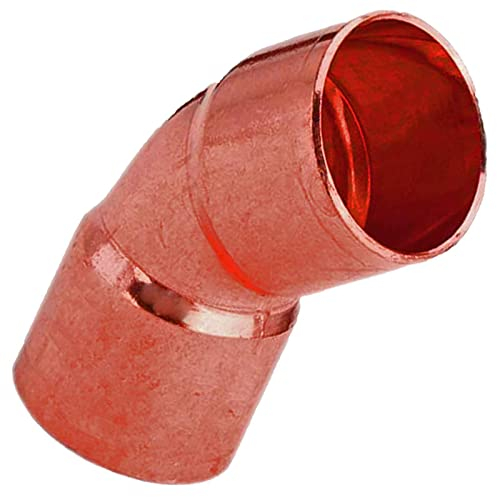 Lötfitting Kupfer| Bogen 45 Grad (i-i) 10-28 mm >>> 18mm