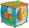 Clementoni Baby Peekabo Activity Cube, Gioco Prima Infanzia per Bambini 10-36 Mesi, Made in Italy, Linea Play for Future, Stimola Motricità Fine e Favorisce la Relazione Causa-Effetto, 17672