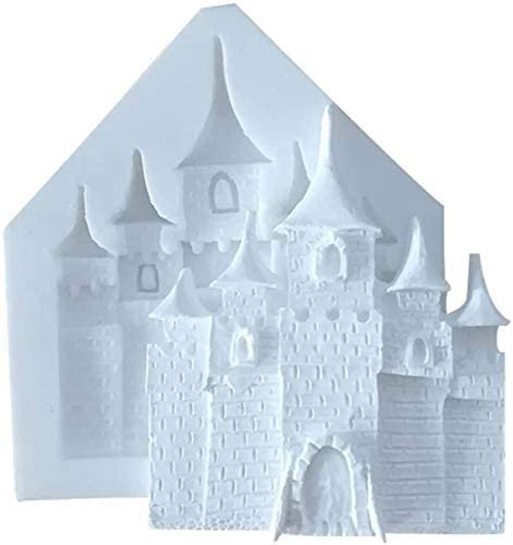 Uteruik Schloss Backform Silikon Schokolade Kuchen Form DIY Form Gelee Brot Backgeschirr Kuchen Dekoration