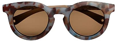 BÉABA, Gafas de Sol para Niño 2-4 Años, Protección 100% UV - CAT 3, Protección Lateral, Confort Óptimo, Patillas Ajustables 360°, Adaptables a la Vista, Colección Retro, Blue Tortoise
