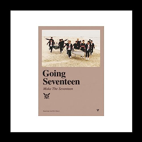 SEVENTEEN Going Seventeen Reissue 3rd Mini Album Make The Seventeen Version CD + Booklet + 1ea Boarding Pass + 1p PhotoCard + 1p Unit PhotoCard + 1ea Paddle Lesezeichen + Tracking Sealed SVT