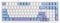 EPOMAKER x AULA F99 Wireless Mechanical Keyboard, Hot Swappable Gasket Custom Gaming Keyboard with Five-Layer Padding, Bluetooth/2.4GHz/USB-C, 8000mAh Battery (White Light Blue, Nimbus V3 Switch)