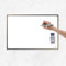 PREVIS Tableau Magnetique Mural Blanc Adhesif A2 60x40cm - 3 Feutres - Film Tableau Blanc Effacable Mural - Grand Rouleau Papier Aimanté Adhésif pour Maison, Bureau- Pas Dommages Mur