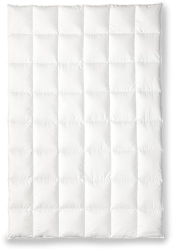 OBB Black Forest Gänsedaunen-Kassettendecke Ganzjahresdecke AVA medium Größe 200x200 cm