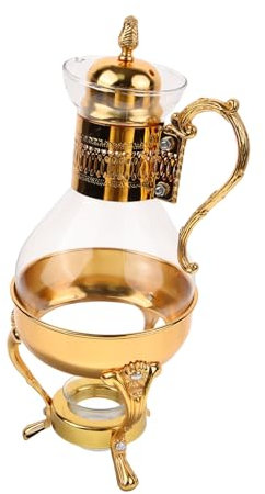 TOPBATHY Luxuriöse 1 Set Kaffeekanne Glas Vintage Türkische Kanne Arabische Servierglas Teekessel Für Zuhause