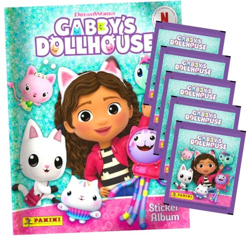 Panini Gabby's Doolhouse Sticker - Sammelsticker (2024) - 1 Album + 5 Tüten