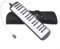 Melódica profesional con 32 teclas, ideal para instrumentos musicales para niños y adultos principiantes (negro)