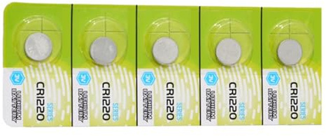 Avejjbaey Paquete de 5/10 pilas CR1220 de 3 V de litio CR1220 para juguetes y mandos a distancia