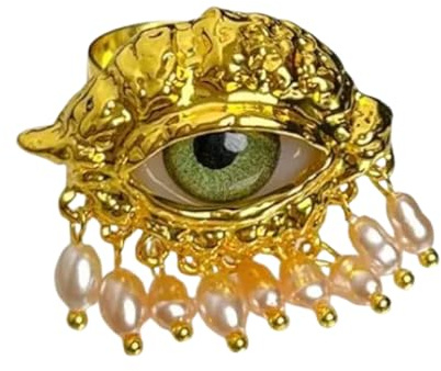 jtkhaweh Ring Ringe Damen Bijouterie Herren Augenring Weiblich Luxus Vintage Übertrieben Trendige Ringe